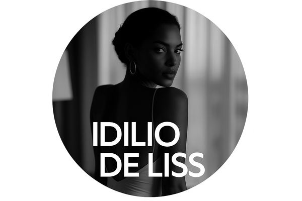 Logo circular IDILIO DE LISS con imagen